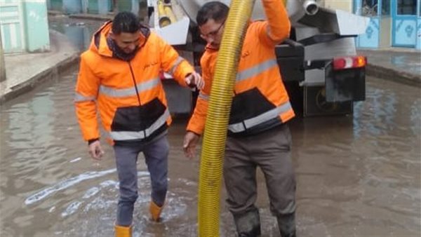 شفط مياه الأمطار