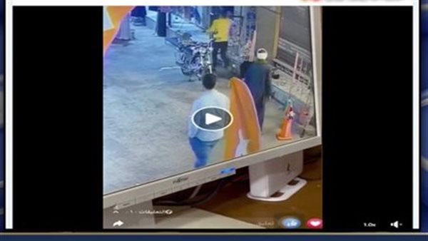 جانب من فيديو التعدي