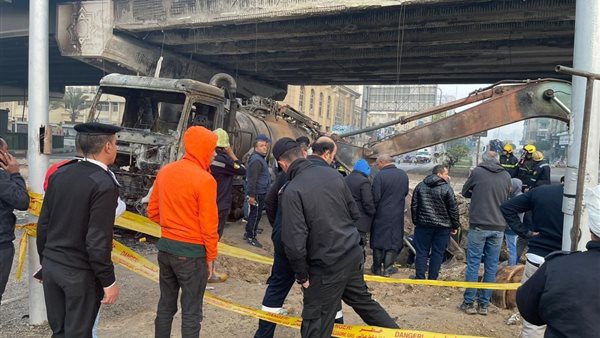 جانب من الحريق 