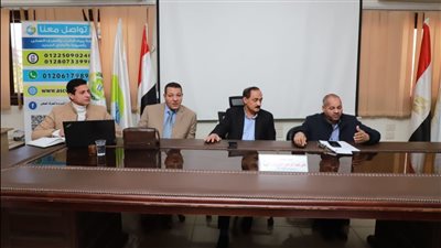 مياه أسيوط تناقش موقف تنفيذ 230 ألف وصلة منزلية ضمن حياة كريمة