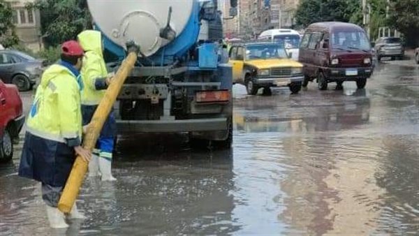 شفط مياه الأمطار