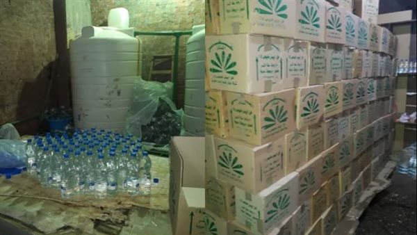 جانب من المضبوطات