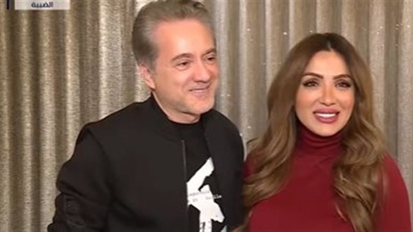 مروان خوري وزوجته