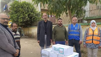تضامن المنيا يوفر 100 كرتونة مواد غذائية بالتعاون مع مبادرة حياة كريمة