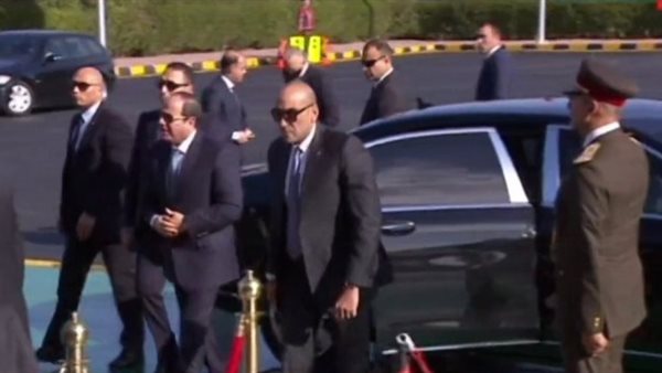 وصول الرئيس السيسي
