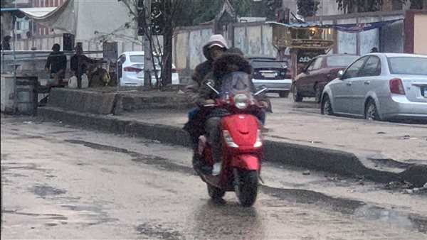 سقوط أمطار غزيرة