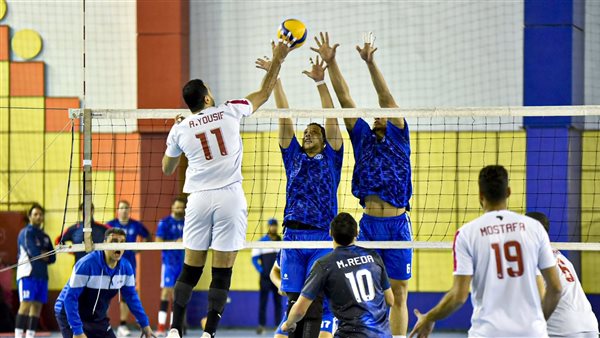 مباراة طائرة الزمالك