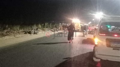 مصرع شخصين في حادث تصادم سيارة ملاكي وأخرى ربع نقل بسوهاج | أسماء 