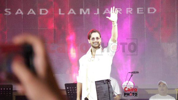 سعد لمجرد في حفله