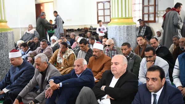 افتتاح مسجد عزبة