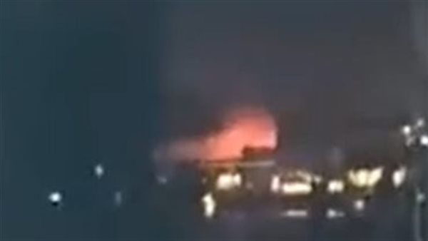 حريق مركب نيلي