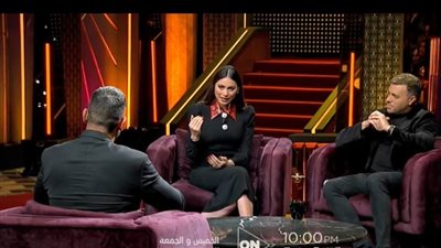 رامي صبري وهاجر أحمد ضيوف أمير كرارة في برنامج سهرانين