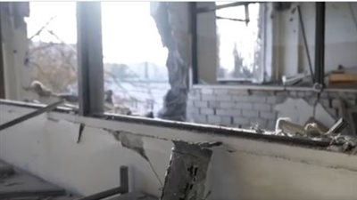 مستشفى أطفال بخيرسون تحت سيل من القصف الصاروخي الروسي في ليلة رأس السنة 