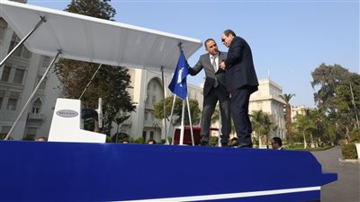 نمتلك موانئ على امتداد سواحل الجمهورية.. السيسي يطلع على موقف توطين صناعة اليخوت في مصر