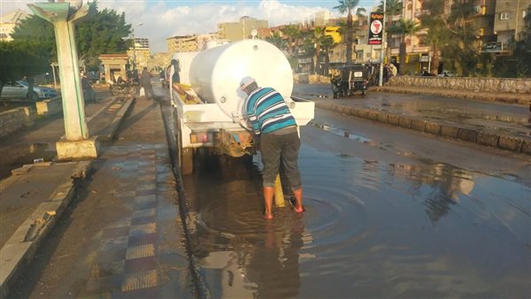 شفط مياه الأمطار