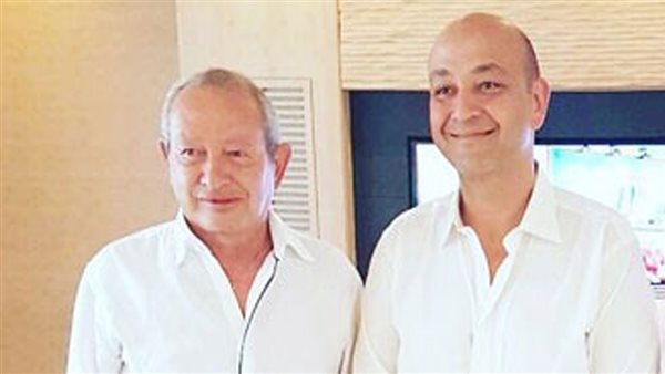 عمرو أديب ونجيب ساويرس