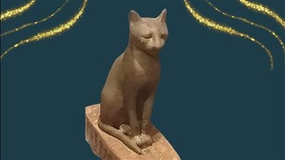 متحف آثار مطروح يعلن عرض تمثال للمعبودة باستت 