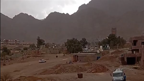 سقوط أمطار على سانت