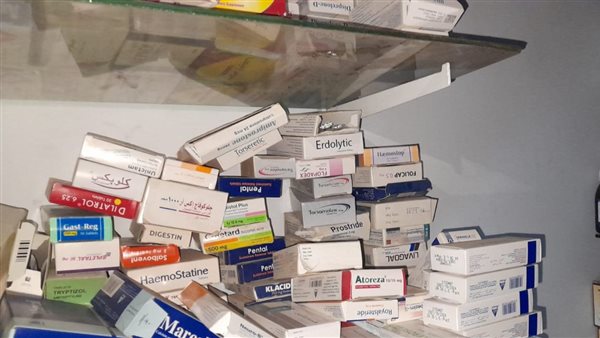 ضبط أدوية بشرية خاصة