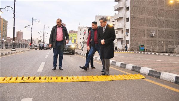 محافظ الغربية يتابع