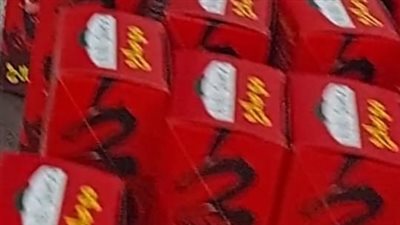 ضبط 300 ألف عبوة شوكولاتة مغشوشة بالغربية