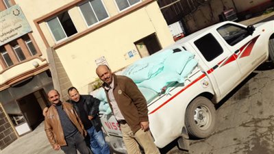 ضبط طن دقيق مدعم و1000 عبوة عصير منتهية الصلاحية بالغربية