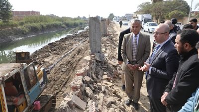 محافظ بني سويف يتفقد أعمال تطوير ورفع كفاءة المحاور المرورية بمدينة ناصر