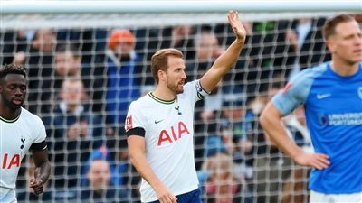 هاري كين يخطف فوزًا لـ توتنهام أمام بورتسموث في كأس إنجلترا