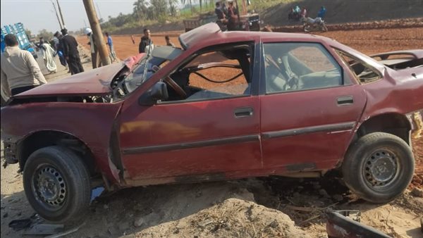 حادث تصادم بأسيوط-