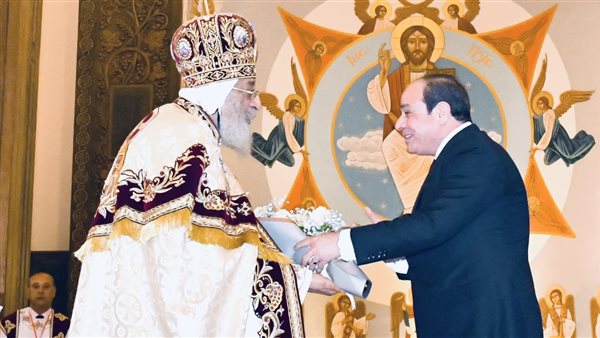 السيسي والبابا تواضروس