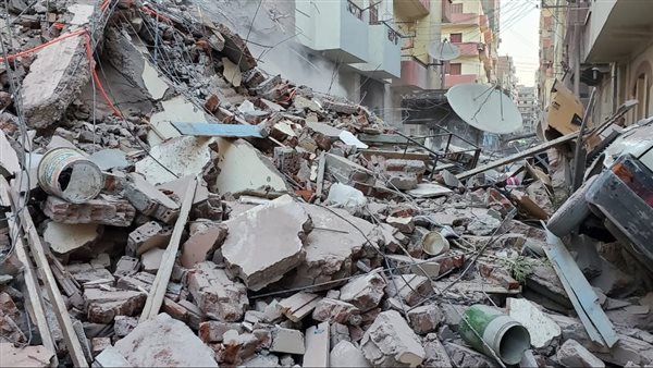 انهيار منزل بأسيوط