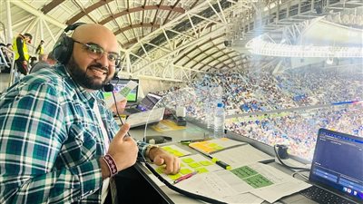 ساعد في التعليق الوصفي الصوتي للمكفوفين.. مصري يروي كواليس مشاركته بكأس العالم قطر: تجربة استثنائية