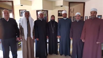 مصر ستظل بلد التسامح.. خريجي الأزهر بالمحافظات تزور الكنائس للتهنئة بعيد الميلاد | صور