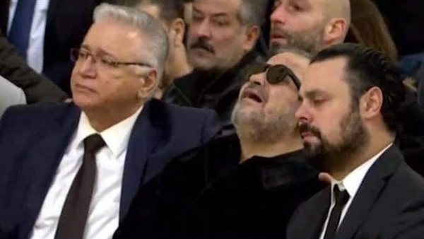 جورج وسوف في جنازة