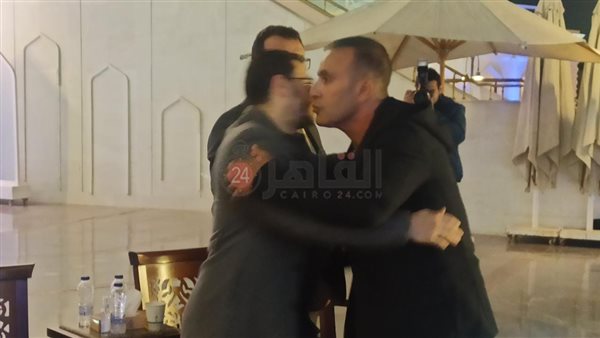 أحمد السقا في عزاء