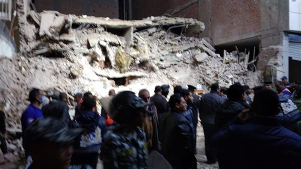 قوات الإنقاذ أثناء