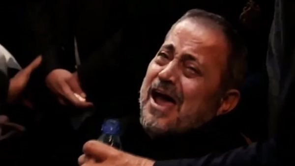 جورج وسوف في جنازة