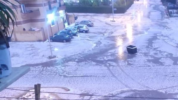 ثلوج في العاشر من