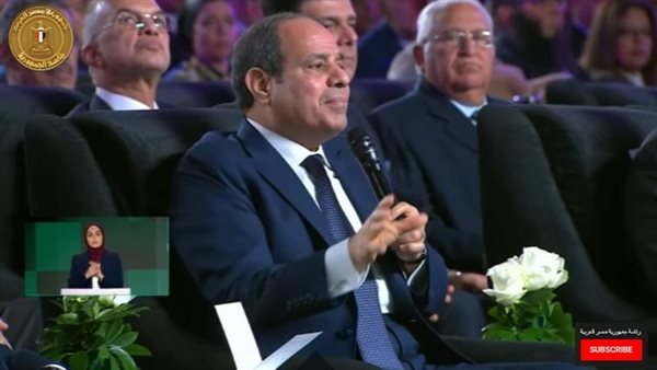 الرئيس السيسي خلال