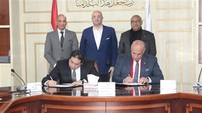 توقيع بروتوكولي تعاون مع جهاز تنمية التجارة الداخلية لإنشاء مناطق تجارية ولوجستية ببني سويف 