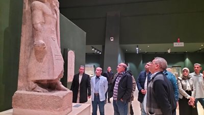 السياحة تعلن إعادة تركيب مقصورة وني بمتحف سوهاج القومي