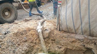 رئيس حي شرق شبرا يكشف تفاصيل كسر خط لمياه الشرب ببهتيم 