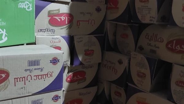 ضبط 3500 كيلو مكرونة