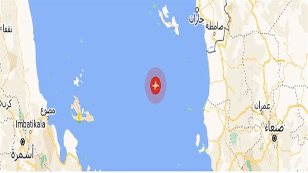 هزة أرضية في البحر