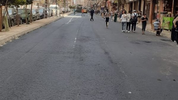 رصف شوارع الإسكندرية