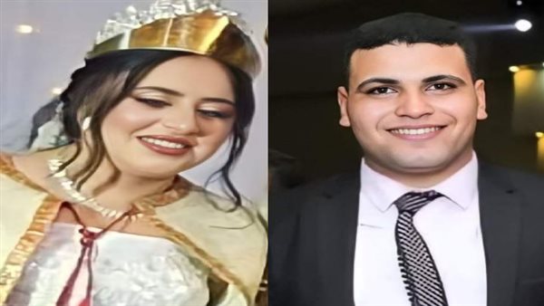 عروس سوهاج مع زوجها