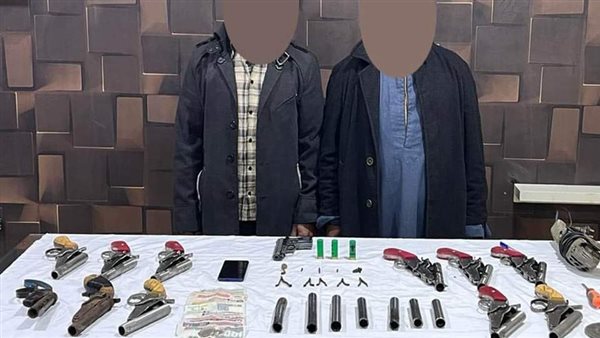 المتهمون والمضبوطات