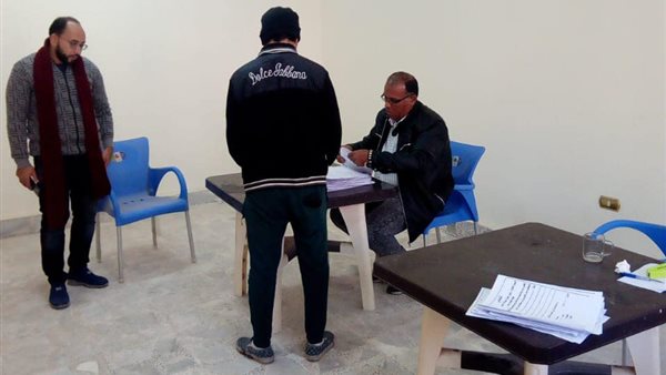 جانب من تلقي الطلبات