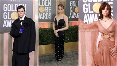جوائز جولدن جلوب 2023.. وينزداي والأميرة رينيرا يخطفان الأنظار وإيما دارسي بإطلالة دراكولا