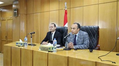 نائب محافظ المنيا يناقش نسب ومعدلات تنفيذ مشروعات حياة كريمة بالمحافظة